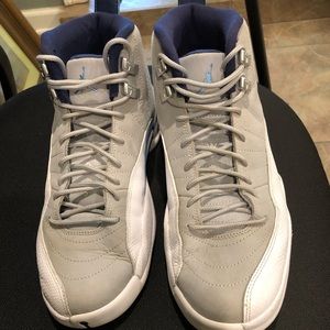 Air Jordan 12 “Wolf Grey/University Blue” Sz 8 or 9.5 women